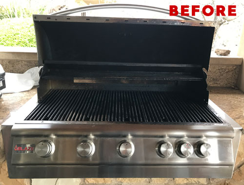 Dirty BBQ Grill - Austin, TX Grill Cleaning